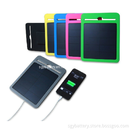 3000mAh Li-Polymer Battery High Efficiency Solar Charger Power Bank (SGY-64)